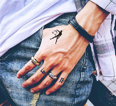 small hand tattoos male